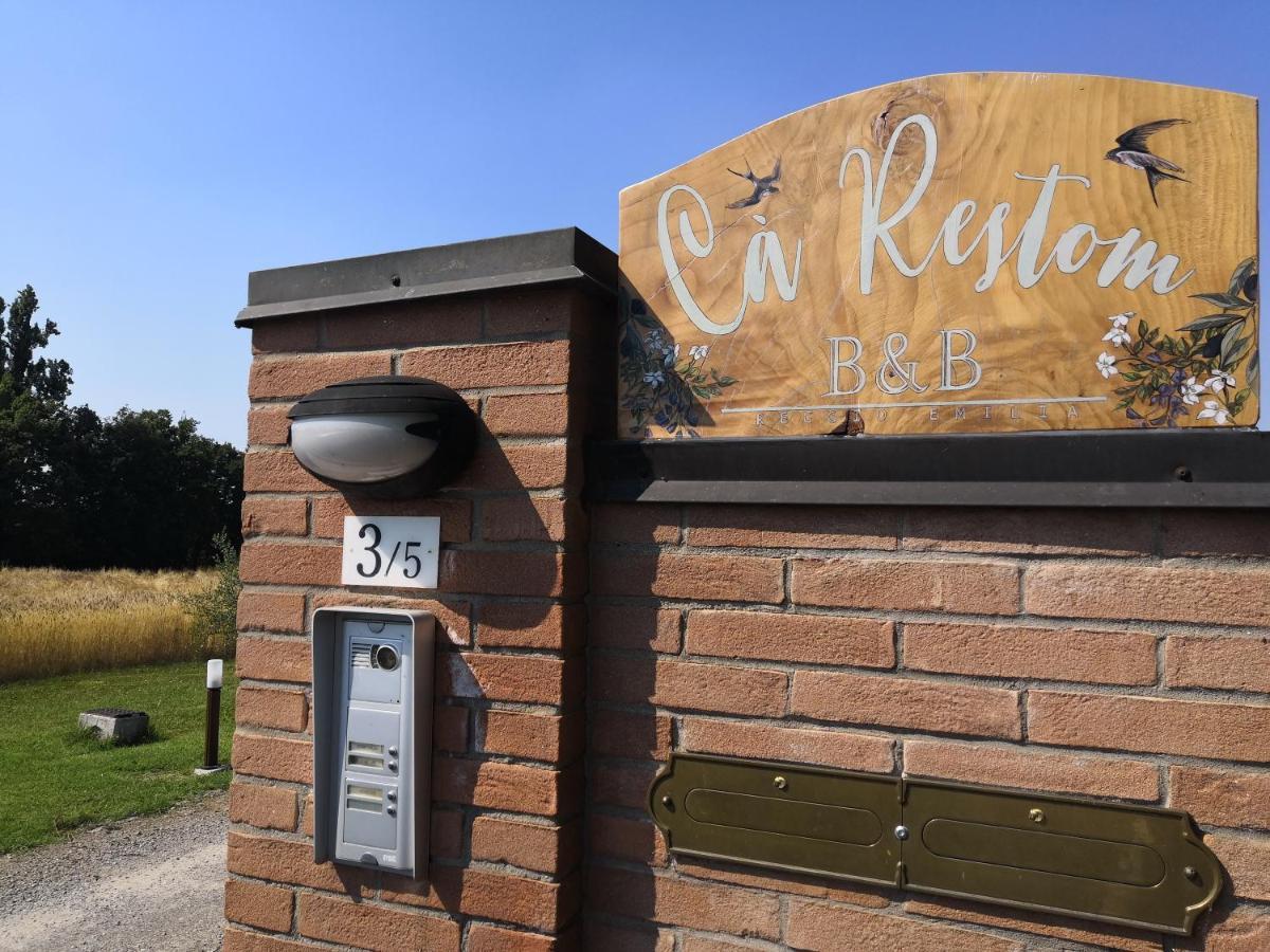 B&B Ca' Restom Reggio nell'Emilia Buitenkant foto